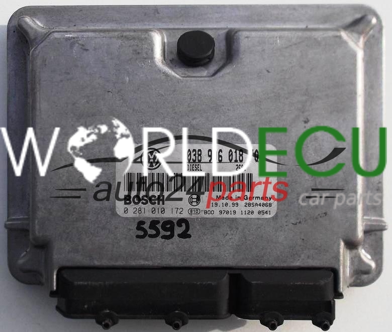 Ecu Engine Controller Vw Volkswagen Passat Tdi Fq Bosch