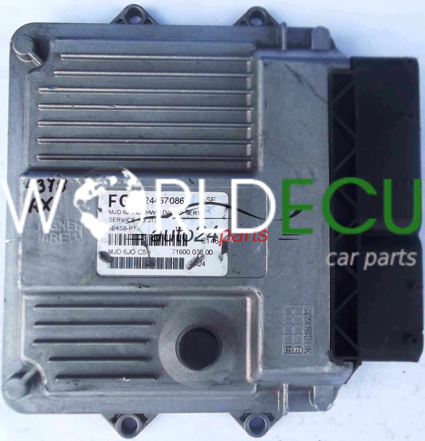 ECU ENGINE CONTROLLER OPEL AGILA 1 3 CDTI Z13DT 24467086 SE MJD 6JO C5