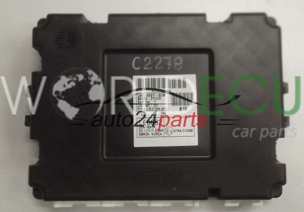 COMFORT CONTROL MODULE BSI BSM HYUNDAI 95400 2YCC0 954002YCC0