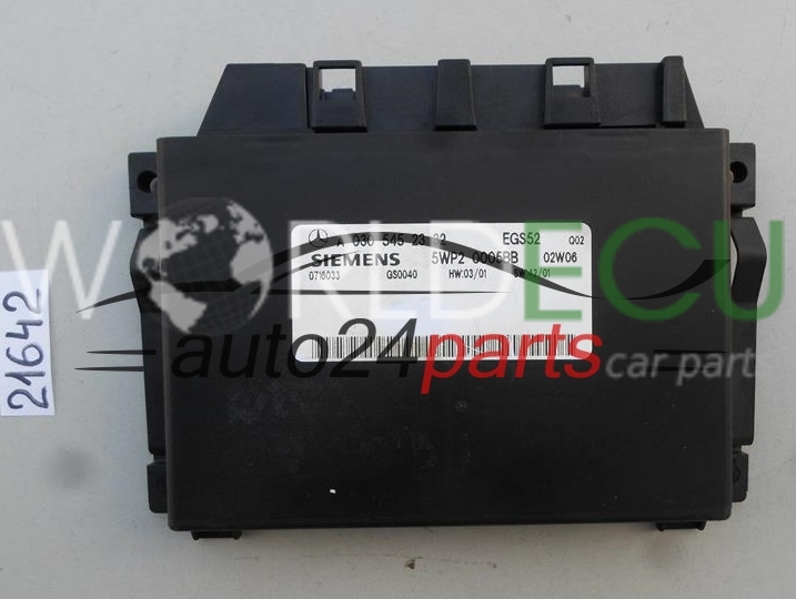 Ecu Automatic Gearbox MERCEDES W210 SIEMENS 5WP2 0005BB, 5WP20005BB, A