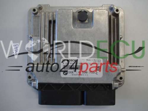 ECU Engine Control Unit BMW 0281034281 DDE 8598759 DDE8598759 ECU