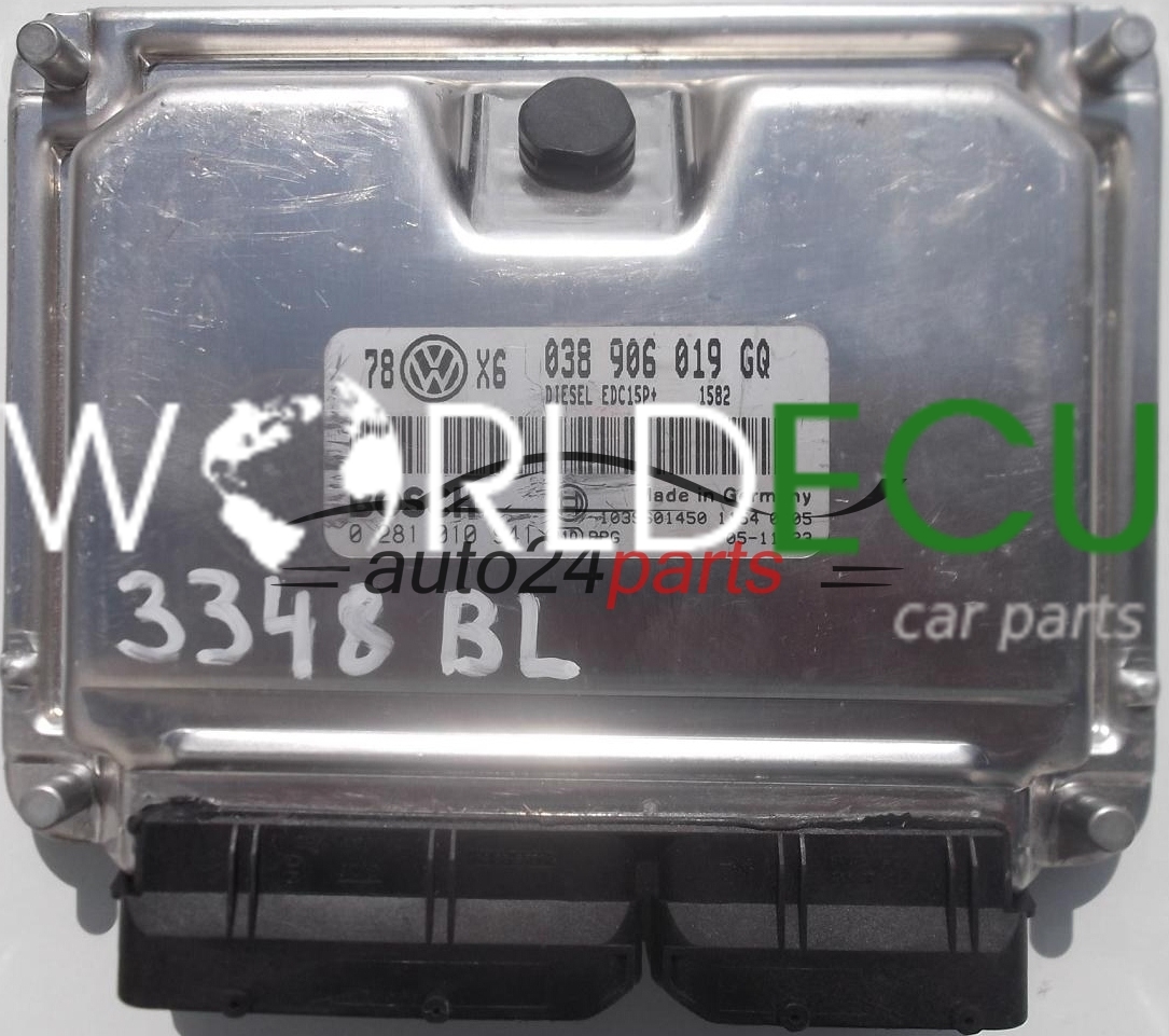 MOTORSTEUERGERÄT ECU STEUERGERAT VW VOLKSWAGEN PASSAT 1.9