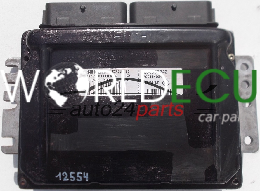 ECU ENGINE CONTROLLER RENAULT MEGANE SCENIC 1.6 S110010004 ...