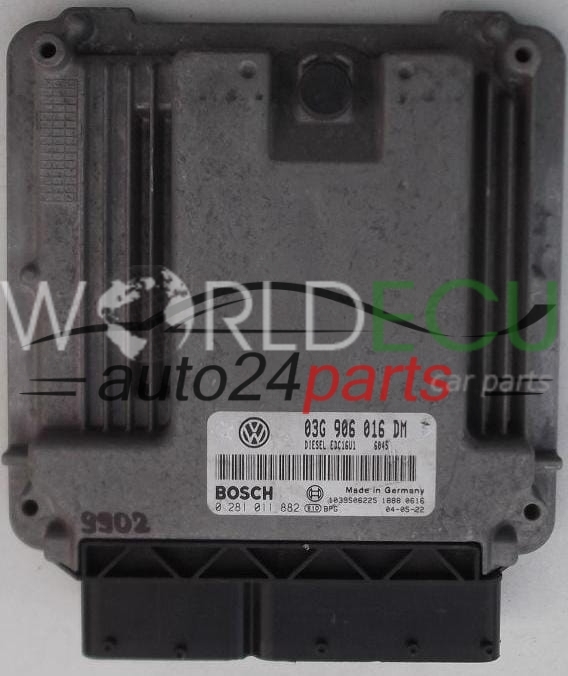 MOTORSTEUERGERÄT ECU STEUERGERAT VW VOLKSWAGEN CADDY 1.9