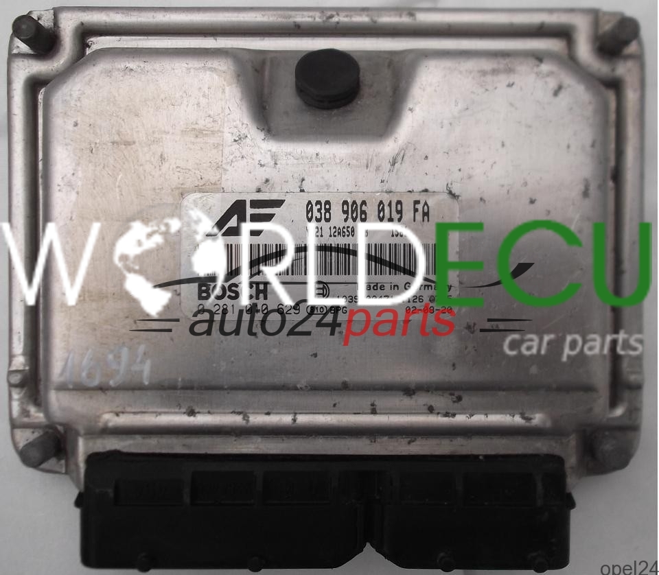 MOTORSTEUERGERÄT ECU STEUERGERAT VW VOLKSWAGEN SHARAN FORD