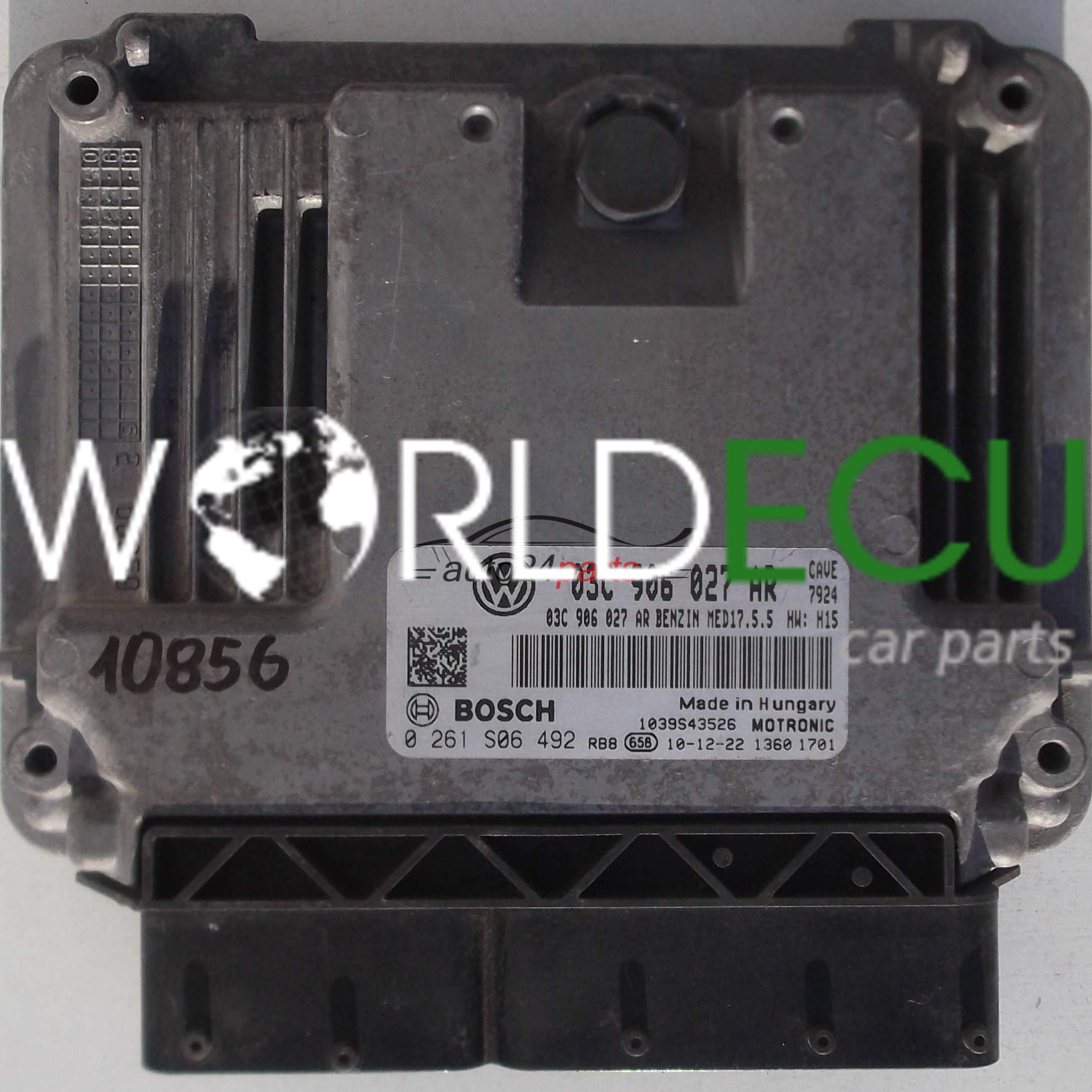 ECU ENGINE CONTROLLER VW VOLKSWAGEN POLO 1 4 TSI BOSCH 0261 S06 492