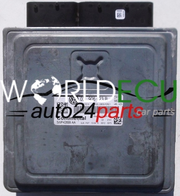 Ecu Centralita De Motor Vw Volkswagen Golf Tdi Continental Wp