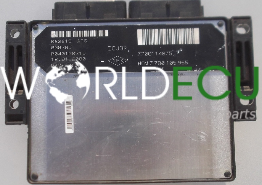 Ecu Engine Controller Renault Clio Megane D Lucas R D Hom