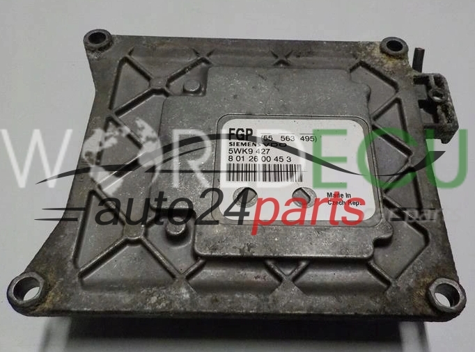 Calculateur Pompe Injection Opel Zafira 2.2 Dti Calculateur Moteur OPEL ZAFIRA B 55563495, 5WK9427 - Calculateur Moteur