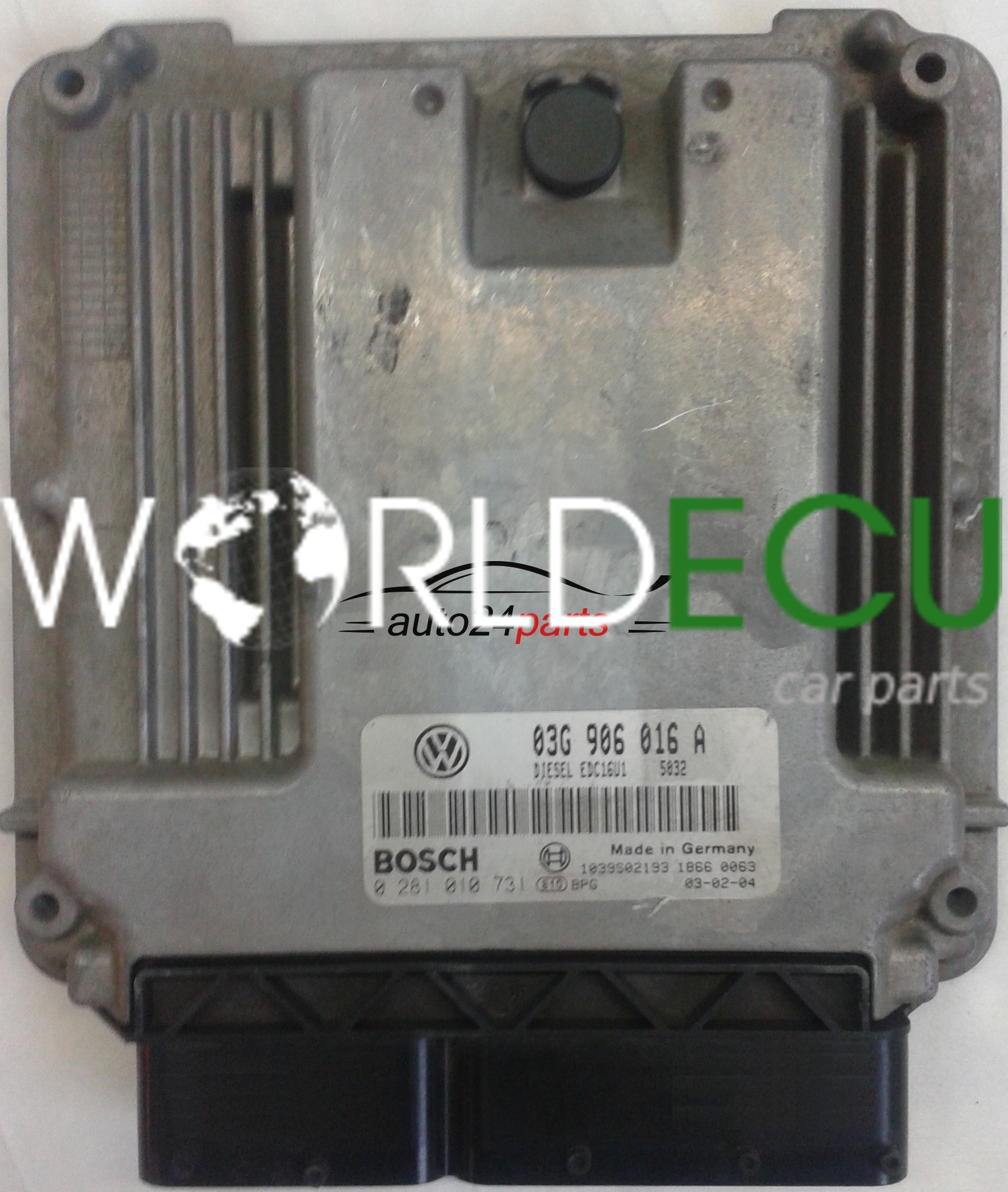 MOTORSTEUERGERÄT ECU STEUERGERAT VW VOLKSWAGEN TOURAN 1.9