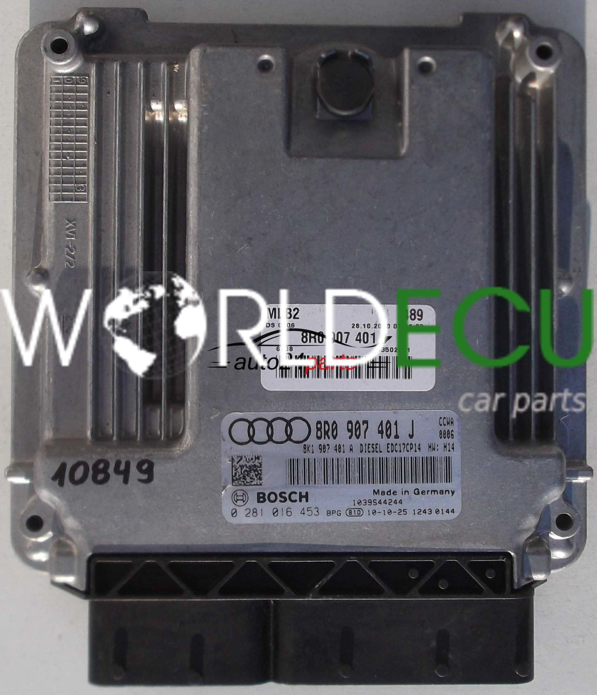 MotorsteuergerÄt Ecu Steuergerat Audi A4 A5 3 0 Tdi Bosch 0 281 016 453