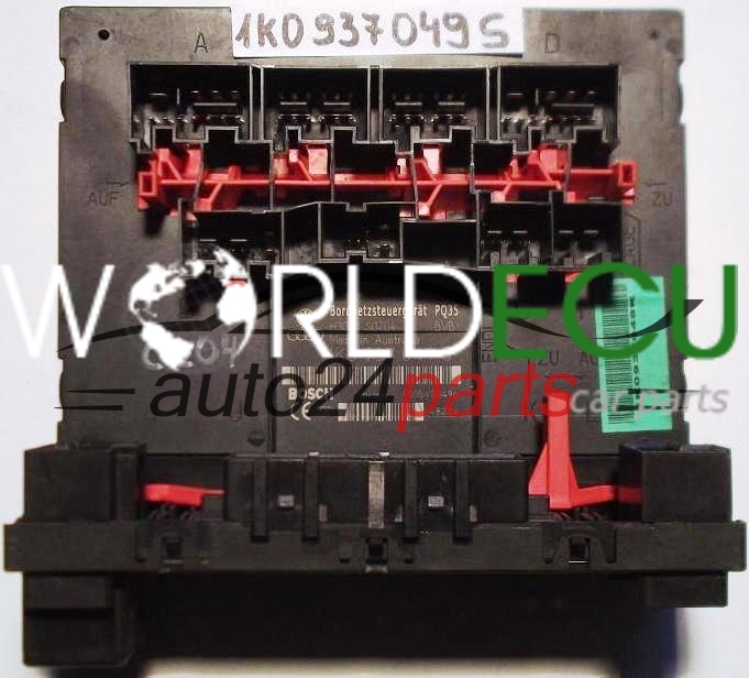 Comfort Control Module Bordnetzsteuergerat Volkswagen Audi 1ks 1k0 937 049 S C01 C76 C78 C1 C4 Fuse Box Bsi World Ecu