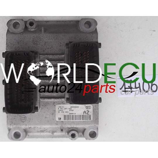 CALCULATEUR MOTEUR OPEL AGILA 1.0 Z10XE BOSCH 0 261 207 422, 0261207422 GM 24 456 864 AZ, 24456864