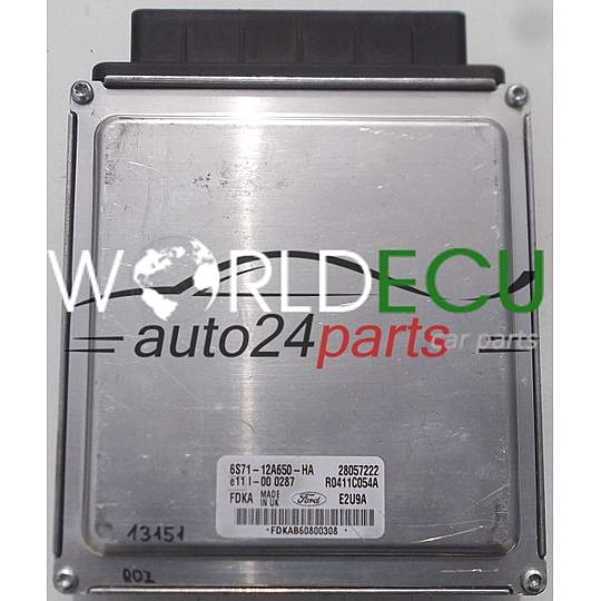 MOTORSTEUERGERÄT ECU STEUERGERAT FORD MONDEO 6S71-12A650-HA, 6S7112A650HA, 28057222, R0411C054A