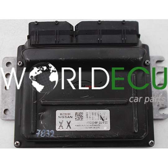 ECU ENGINE CONTROLLER NISSAN PRIMERA 2.2 DCI, MEC32-591 B2, MEC32591 B2, MEC32591B2, 3726, XX