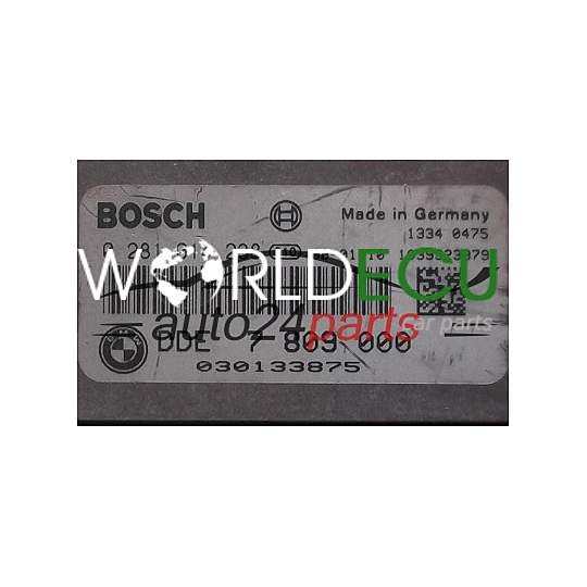 MOTORSTEUERGERÄT ECU STEUERGERAT BMW E60 520 2.0 D BOSCH 0281014238, 0 281 014 238, DDE 7 809 000, DDE7809000, 7809000, 1039S23979