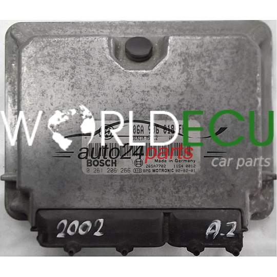 ECU ENGINE CONTROLLER SKODA OCTAVIA 2.0 06A906018FH, 06A 906 018 FH, BOSCH 0261206266, 0 261 206 266