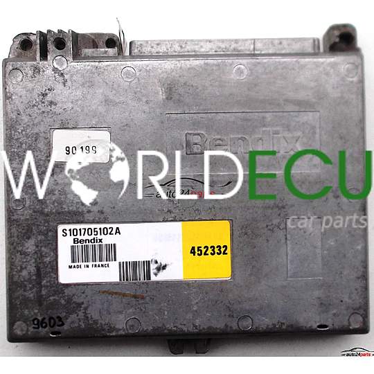 CALCULATEUR MOTEUR VOLVO 460 1.6, S101705102A, 452332