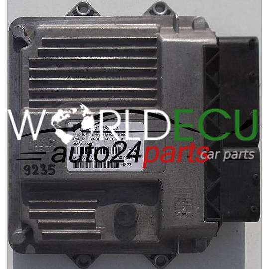 MOTORSTEUERGERÄT ECU STEUERGERAT FIAT PANDA 1.3 MAGNETI MARELLI MJD 6JF.S1, MJD6JFS1, FGP 51758203, 71600.005.02, 7160000502