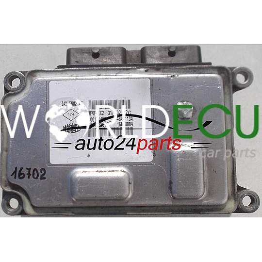 MOTORSTEUERGERÄT ECU STEUERGERAT RENAULT CLIO 1.2 Magneti Marelli IAW 5NR2.C5, IAW5NR2C5, 8200181482, 16481134, 8200262881, 16698004