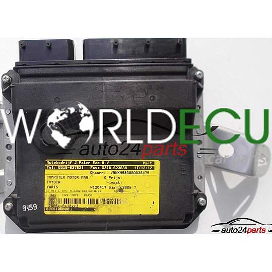 ECU ENGINE CONTROLLER TOYOTA YARIS, 89661-0DB00, 896610DB00, MB275300-4332, MB2753004332