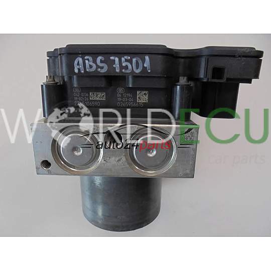 ABS PUMPE BLOCK HYDRAULIKPUMPE STEUERGERÄT MERCEDES BENZ 0265291634 A9079002504 0265956615