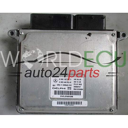 Ecu Engine Control Unit Mercedes Benz A6461505677 A 646 150 56 77 A0034468940 A 003 446 89 40 28093747 R0412c006h Ecu Engine Control Unit World Ecu