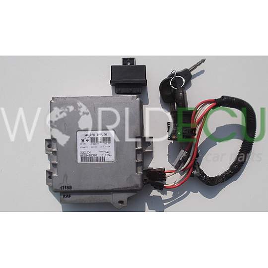 ECU ENGINE CONTROLLER CITROEN BERLINGO XSARA 1.8 MAGNETI MARELLI IAW 1AP.20, IAW1AP20, 16322.154, 16322154, 9632469380 E