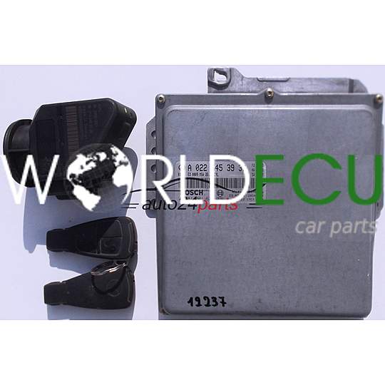 CALCULATEUR MOTEUR MERCEDES W210 2.9 TD, BOSCH 0 281 001 621, 0281001621, A 022 545 39 32, A0225453932