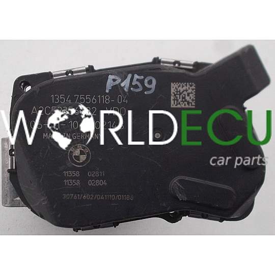 DROSSELKLAPPE BMW E90 328i 528i 128i X5 CONTINENTAL A2C53356722, 1354 7556118-04, 1354755611804