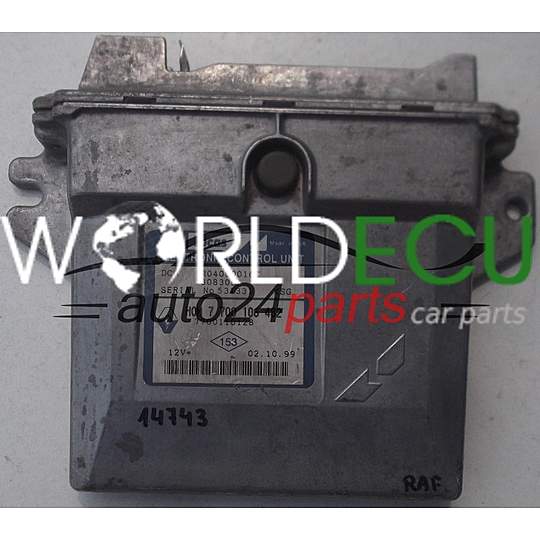 CALCULATEUR MOTEUR RENAULT TRAFIC LUCAS R04080016 C, R04080016C, 7 700 106 482, 7700106482, 7700110128