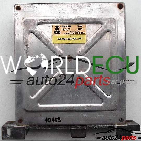 MOTORSTEUERGERÄT ECU STEUERGERAT FIAT SEICENTO 0.9, WF4Q1.08/AQL.AF, WF4Q108AQLAF, IAW4Q1