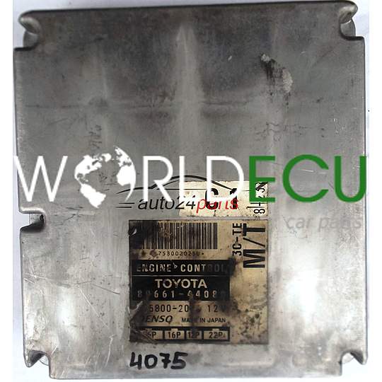 CALCULATEUR MOTEUR TOYOTA PICNIC 2.2 TD 8966144080, 89661-44080, 175800-2021, 1758002021