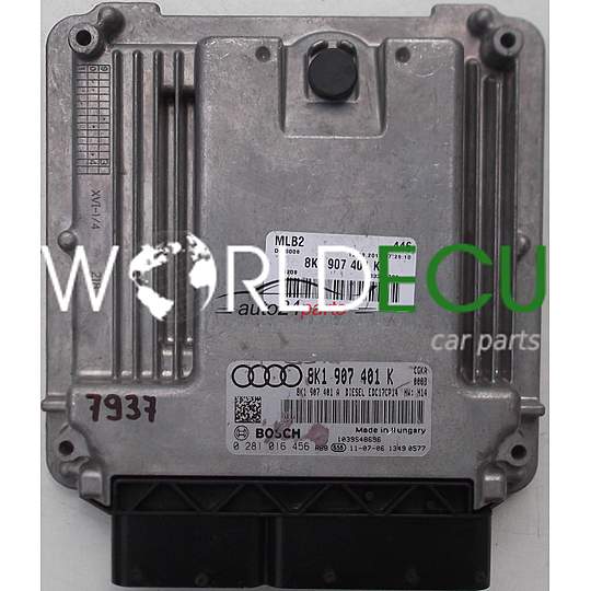 ECU ENGINE CONTROLLER AUDI A4 A5 2.7 TDI BOSCH 0 281 016 456