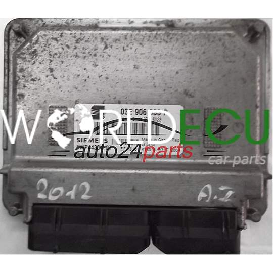 CENTRALINA MOTORE SEAT IBIZA 1.2 SIEMENS BENZIN SIMOS 3PE 5328 5WP44304 03E906033P, 03E 906 033 P