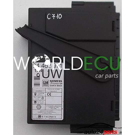 COMFORT CONTROL MODULE OPEL CORSA COMBO 24 462 971 UW, 24462971, SIEMENS 5WK4 8664, 5WK48664, 313203739