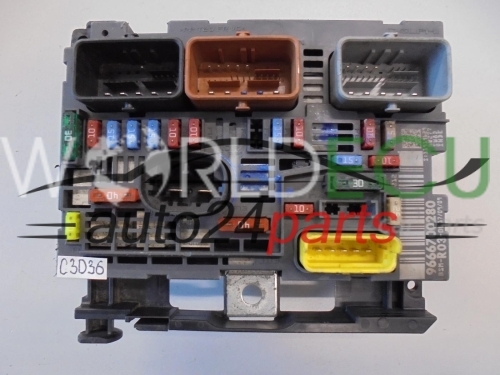 COMFORT CONTROL MODULE BSI BSM PEUGEOT FIAT 9666700280 BSM-R03 ...