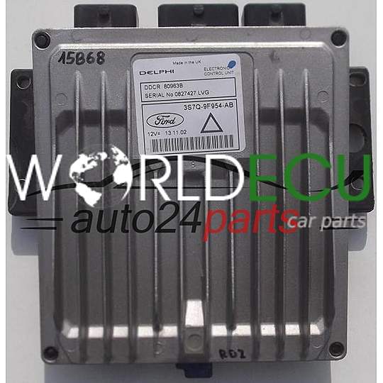 CENTRALINA DO MOTORE FORD MONDEO 2.0 TDCI 3S7Q-9F954-AB, 3S7Q9F954AB, DDCR 80963B, DDCR80963B