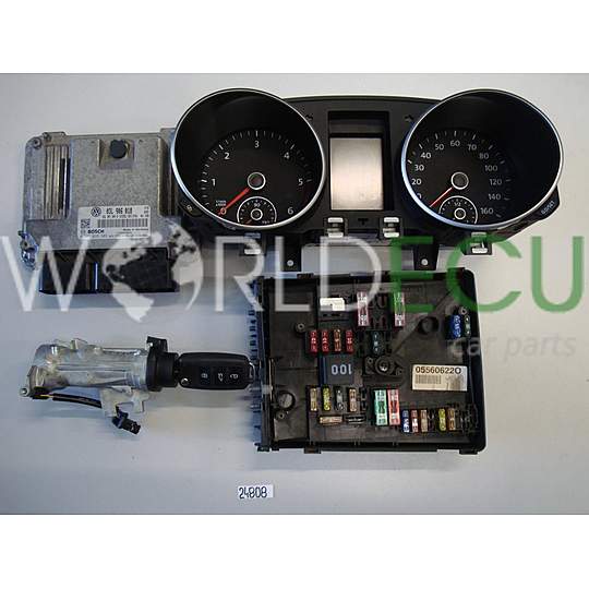 CENTRALINA MOTORE VW VOLKSWAGEN GOLF 2.0 TDI BOSCH 0 281 016 309, 0281016309, 03L 906 018, 03L906018 - 12485  (1)