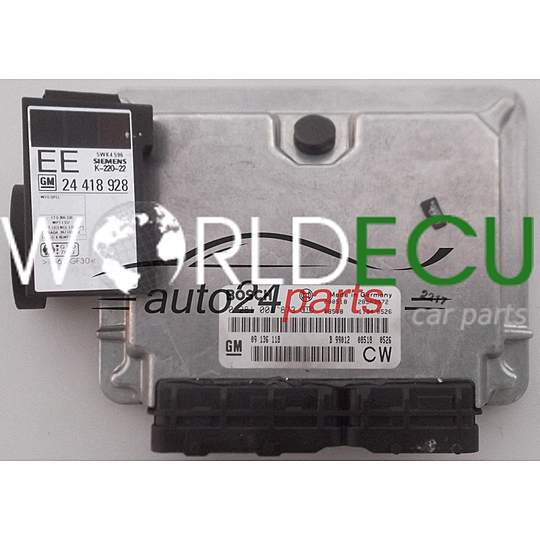 CENTRALINA DO MOTORE OPEL VECTRA B 2.0 DTI BOSCH 0 281 001 873, 0281001873, GM 09 136 118, 09136118, CW