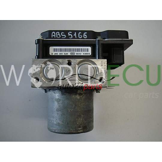 Abs Pump Module MERCEDES BENZ BOSCH 0 265 251 365, 0265251365, A0074314612, 0265951520