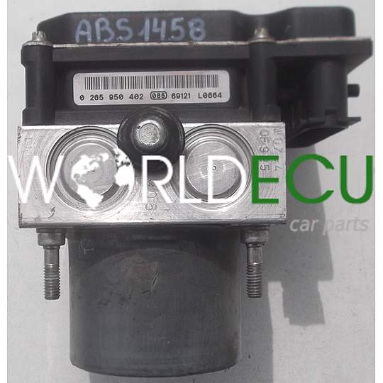 ABS HYDRAULIK-AGGREGAT MIT STEUERGERAET OPEL CORSA D BOSCH 0 265 235 163, 0265235163, 13236013 AR, 0 265 950 402, 0265950402