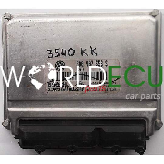 CENTRALINA DO MOTORE VW VOLKSWAGEN PASSAT 1.8 8D0907558S, 8D0 907 558 S, BOSCH 0261204956, 0 261 204 956 BENZIN D02 26SA5429