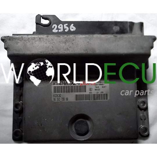 MOTORSTEUERGERÄT ECU STEUERGERAT FIAT DUCATO SCUDO 1.9 TD BOSCH 0281001442, 0 281 001 442, 9626373980, 96 263 739 80 XUDBC02 28RTD845