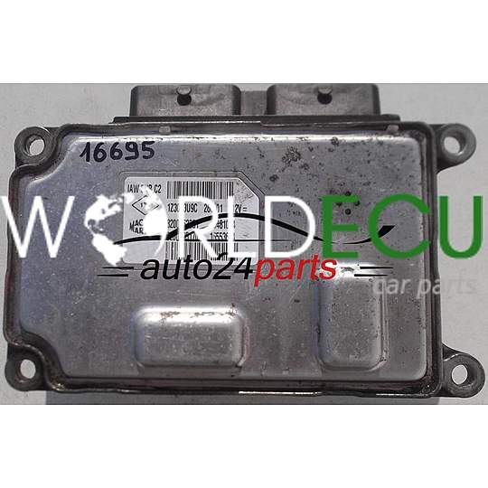 БЛОК УПРАВЛЕНИЯ ДВИГАТЕЛЕМ RENAULT CLIO 1.2 MAGNETI MARELLI IAW 5NR.C2, IAW5NRC2, 8200162381, 16481034, 8200195170, 16553604