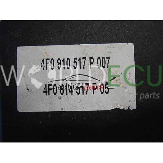 НАСОС Y БЛОК УПРАВЛЕНИЯ АБС AUDI BOSCH 0 265 234 356, 0265234356, 4F0614517P, 4F0910517P, 0265950487