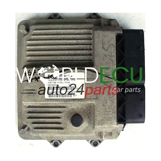 MOTORSTEUERGERÄT ECU STEUERGERAT FIAT 199 1.3 JTD MAGNETI MARELLI MJD 6F3.P7, MJD6F3P7, FGP 51781569, 71600.019.04, 7160001904