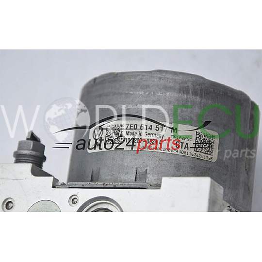 POMPE HYDRAULIQUE ET CALCULATEUR d'ABS VW VOLKSWAGEN 7E0614517M, 10.0220-0824.4, 10022008244, 7E0907379P