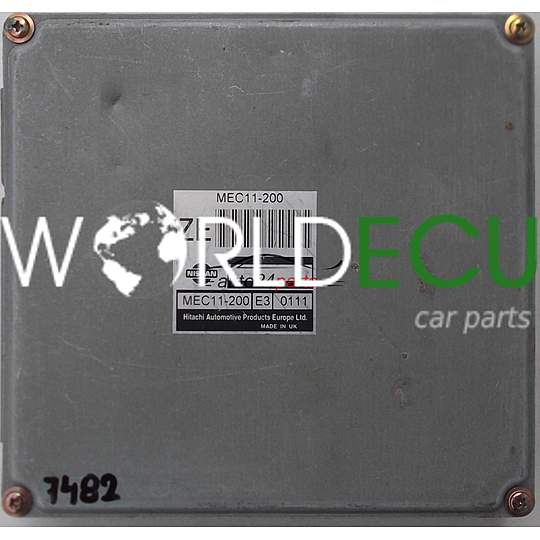 ECU ENGINE CONTROLLER NISSAN ALMERA 1.6 MEC11-200, MEC11200, E3, 0209, 0324, 0225, 0111, ZE