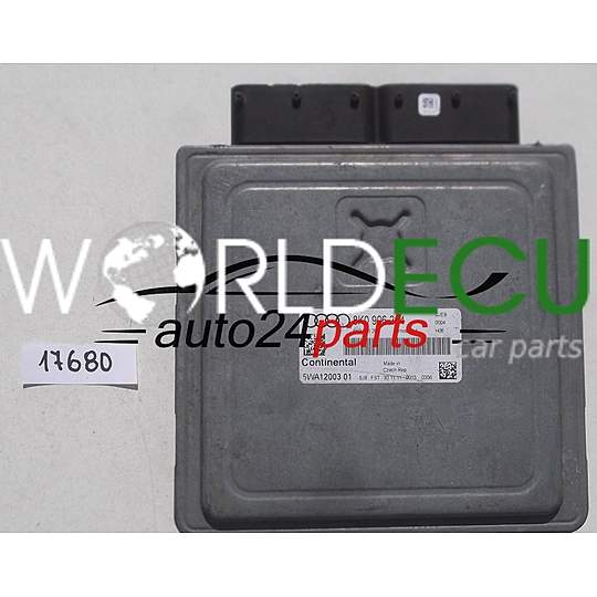 ECU ENGINE CONTROLLER AUDI A4, A5 1.8 TURBO CONTINENTAL 5WA12003 01, 5WA1200301, 8K0 906 264, 8K0906264